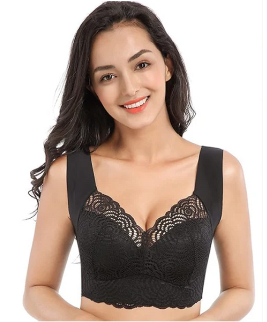 Soutien-gorge confortable sans boutons en dentelle